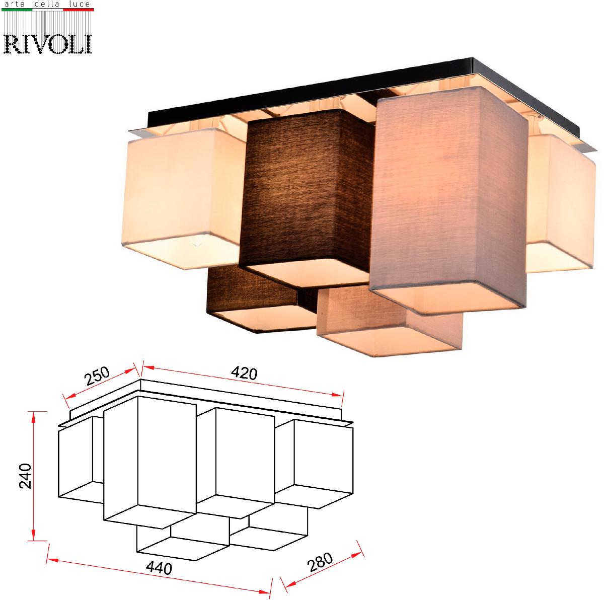 Потолочная люстра Rivoli Inclementia 3120-306 Б0054994 в Санкт-Петербурге