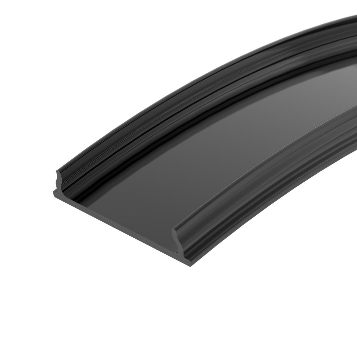 Профиль Arlight ARH-BENT-W18-3000 ANOD BLACK (Алюминий) 056205 в Санкт-Петербурге