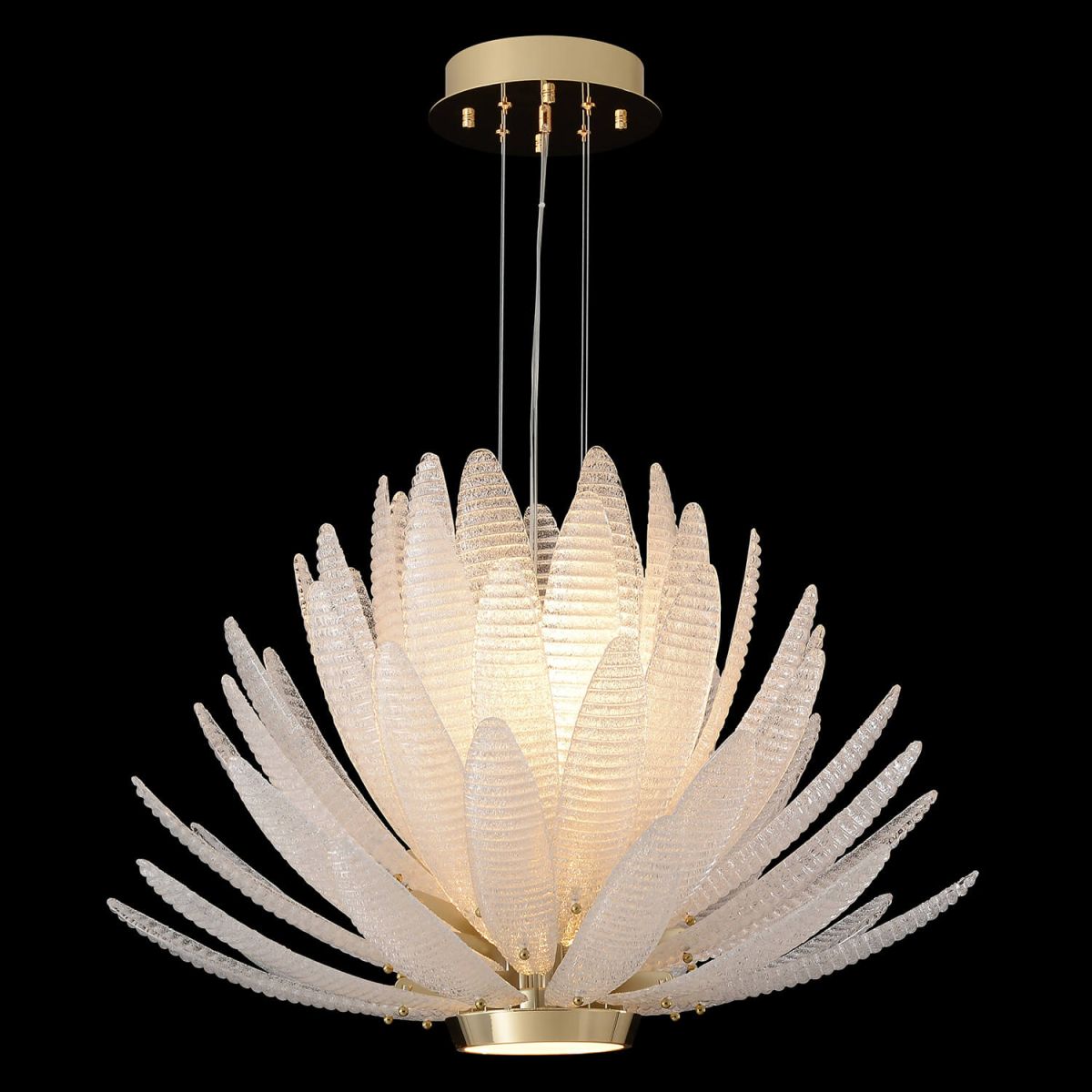 Подвесная люстра Crystal Lux ARTICHOKE SP8+1 GOLD в Санкт-Петербурге