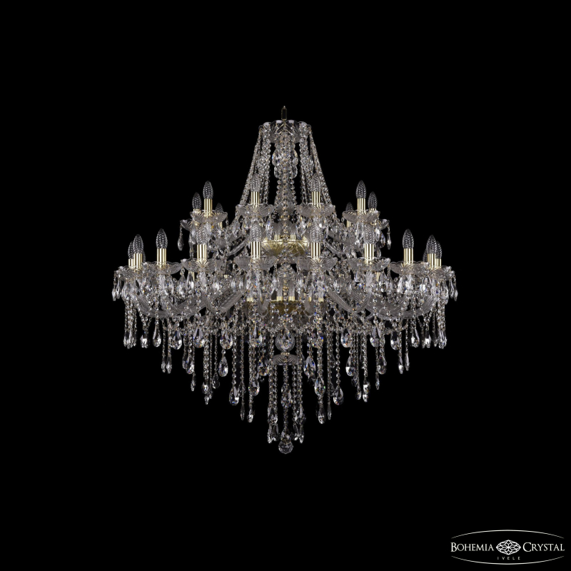 Подвесная люстра Bohemia Ivele Crystal 1415/20+10/400/2d G в Санкт-Петербурге