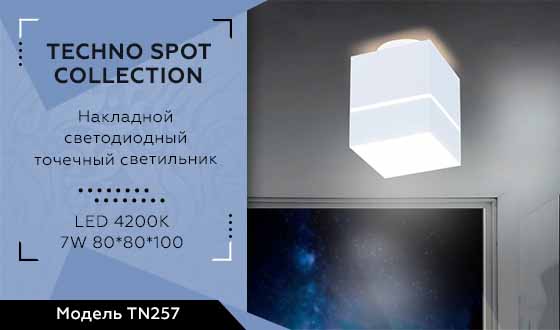 Потолочный светодиодный светильник Ambrella Light Techno Spot TN257 в Санкт-Петербурге