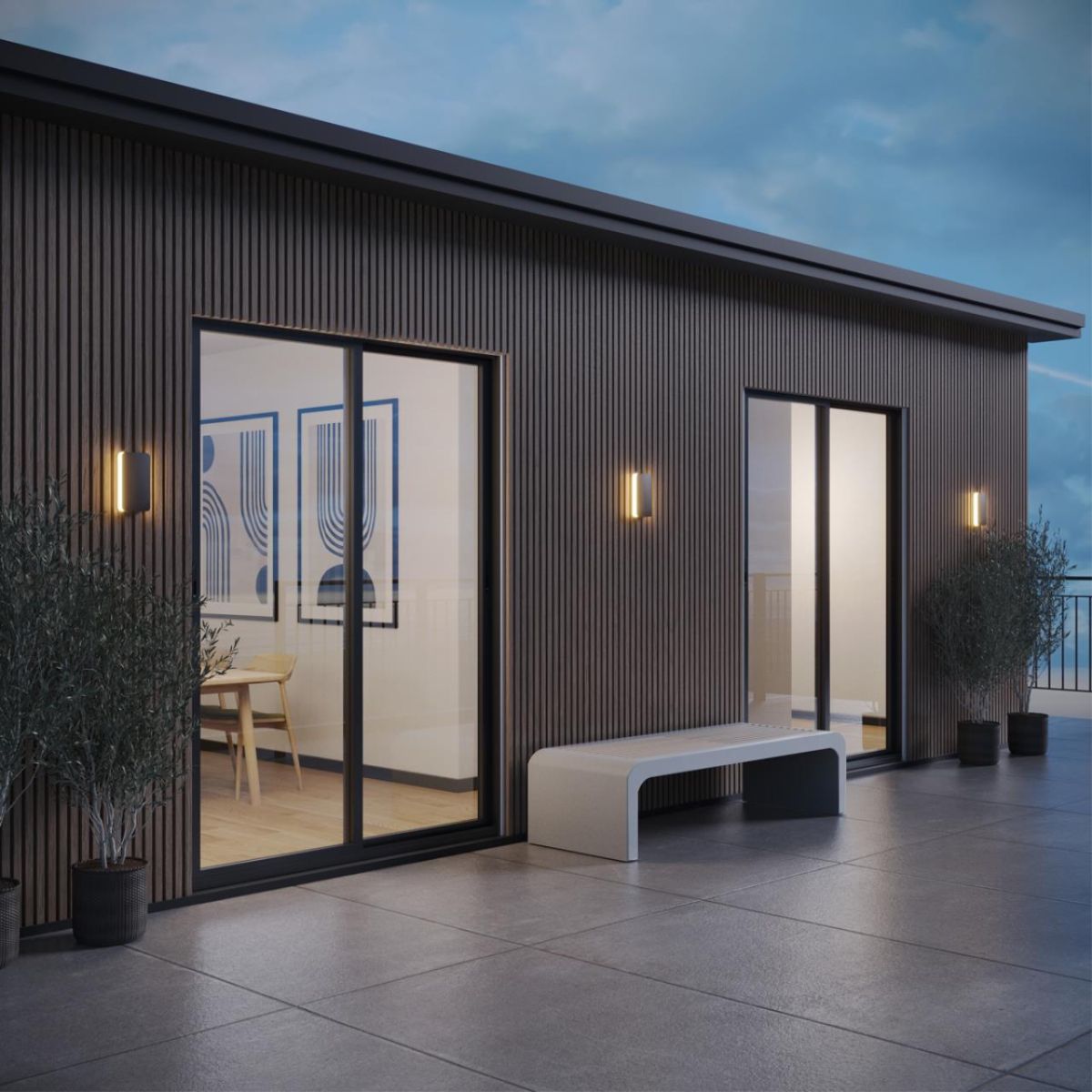 Уличный настенный светильник Novotech Street Strait 359590 в Санкт-Петербурге