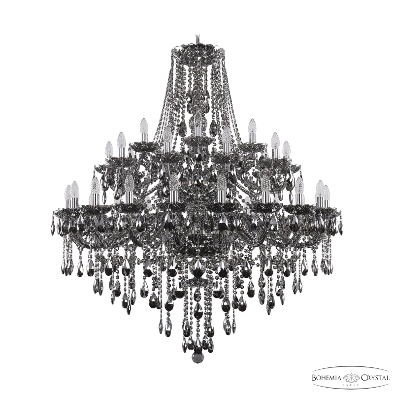 Подвесная люстра Bohemia Ivele Crystal 1415/20+10+5/400/2d Ni M781 в Санкт-Петербурге