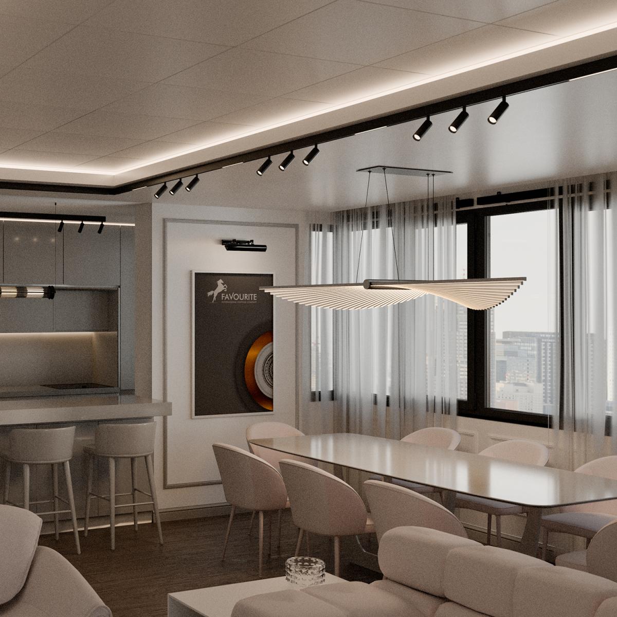 Трековый магнитный светильник Favourite Logica 4586-1P в #REGION_NAME_DECLINE_PP#