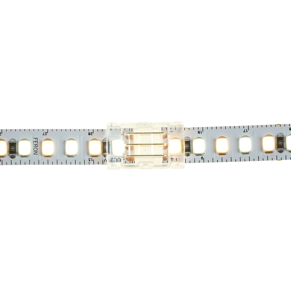 Соединитель лента-лента 10мм для CCT SMD ленты шириной 8 мм Feron LD169 52000 в #REGION_NAME_DECLINE_PP#