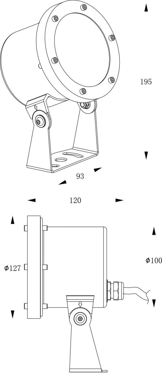 Прожектор Deko-Light Fiara 740006 в Санкт-Петербурге