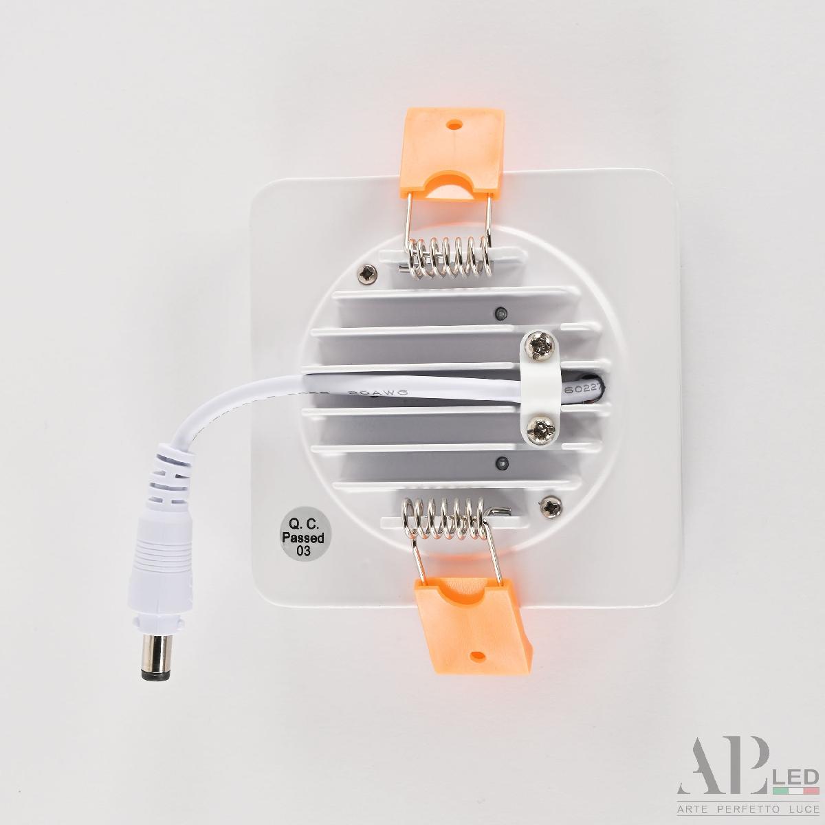 Встраиваемый светильник Arte Perfetto Luce Ingrid 3322.LD109S/7W/4K в #REGION_NAME_DECLINE_PP#