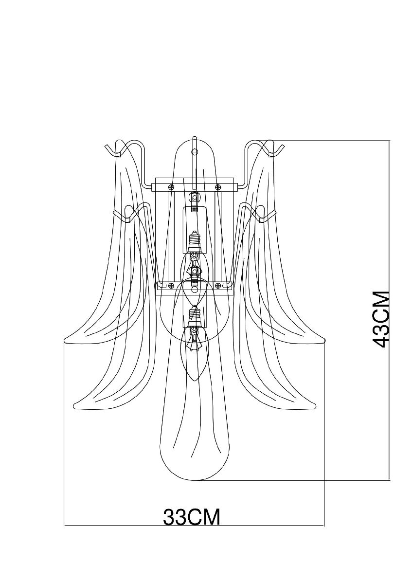 Настенный светильник Arte Lamp Maya A4072AP-2GO в Санкт-Петербурге