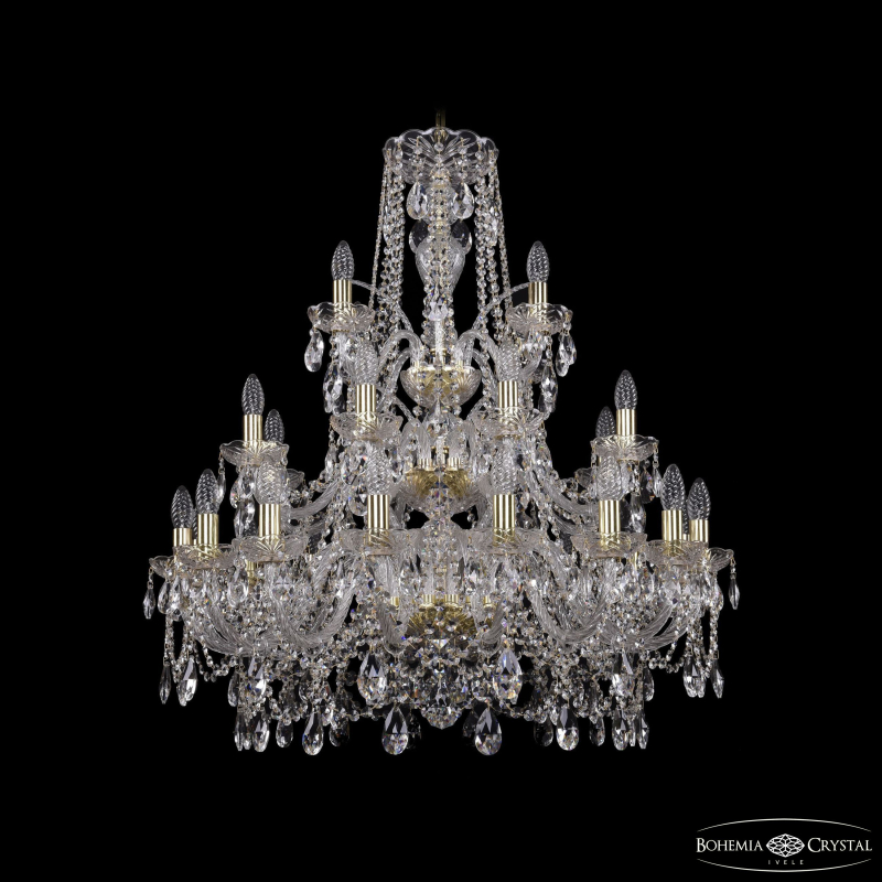 Подвесная люстра Bohemia Ivele Crystal 1411/16+8+4/300/3d G в Санкт-Петербурге
