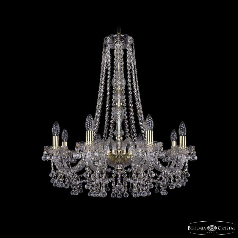 Подвесная люстра Bohemia Ivele Crystal 1409/8/240/h-75 G в Санкт-Петербурге