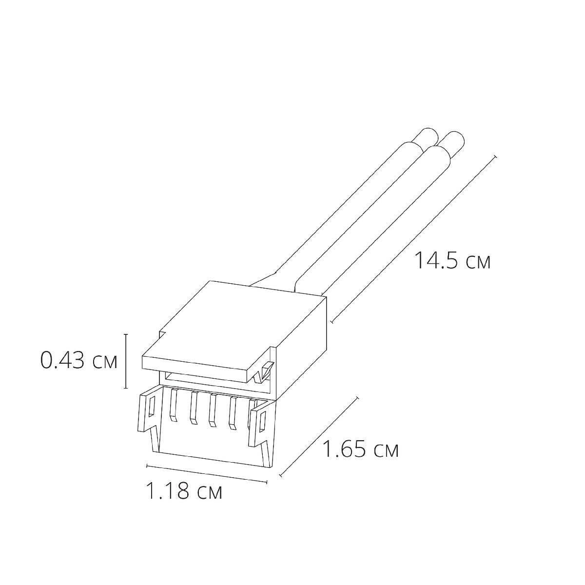 Коннектор для ввода питания Arte Lamp Strip-accessories A30-10-1CCT в Санкт-Петербурге