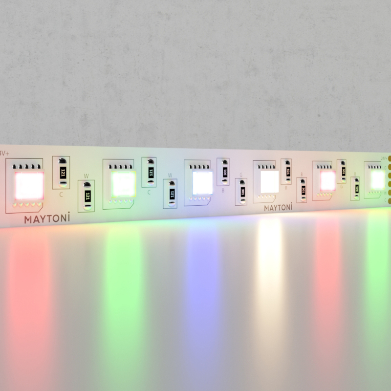 Светодиодная лента Maytoni Led Strip 24В 5050 21Вт/м RGB-MIX 5м IP20 20039 в Санкт-Петербурге