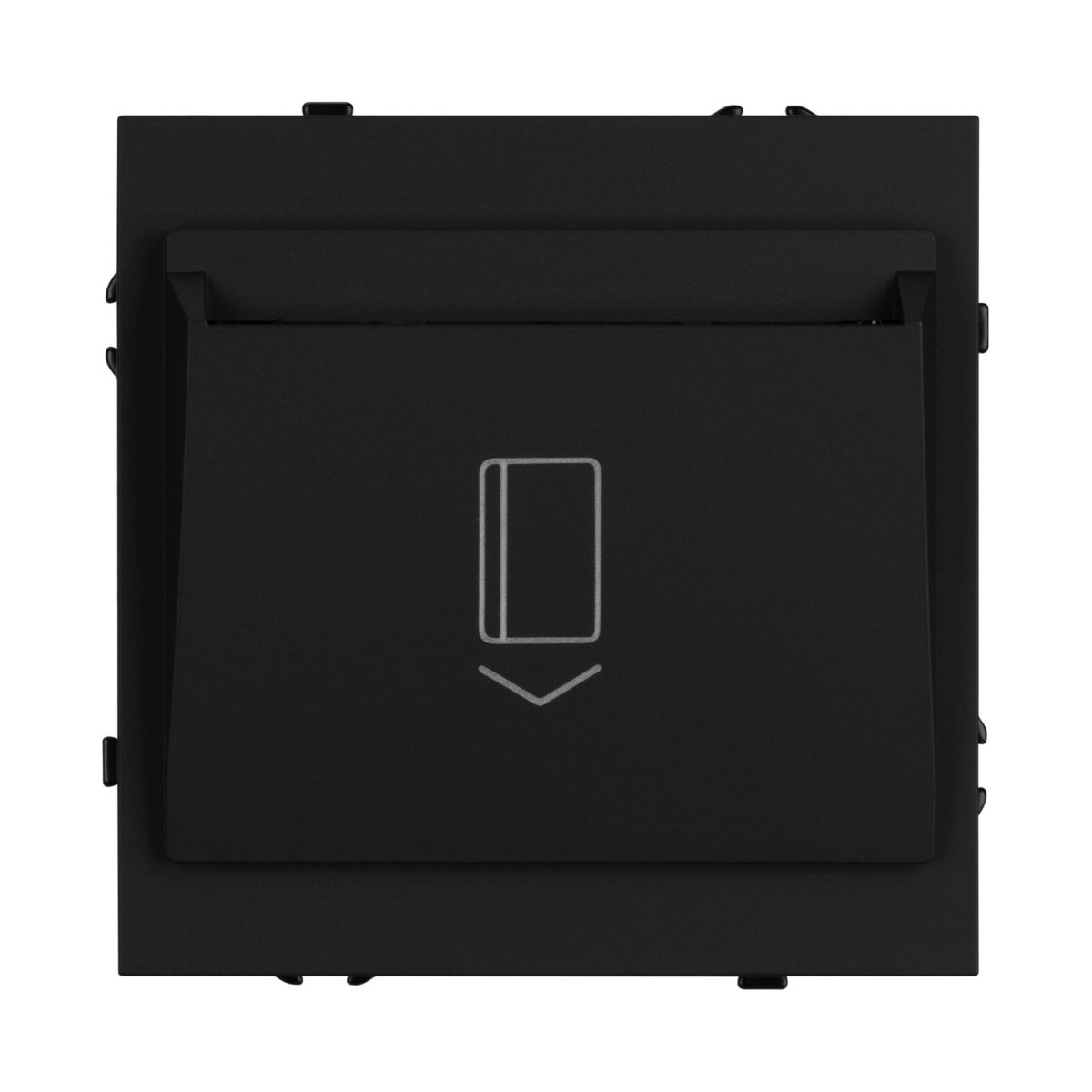 Выключатель карточный магнитный софт-тач черный оникс Arlight SWT-CRD-SFPL-BK (250V, 25A) 064401 в Санкт-Петербурге