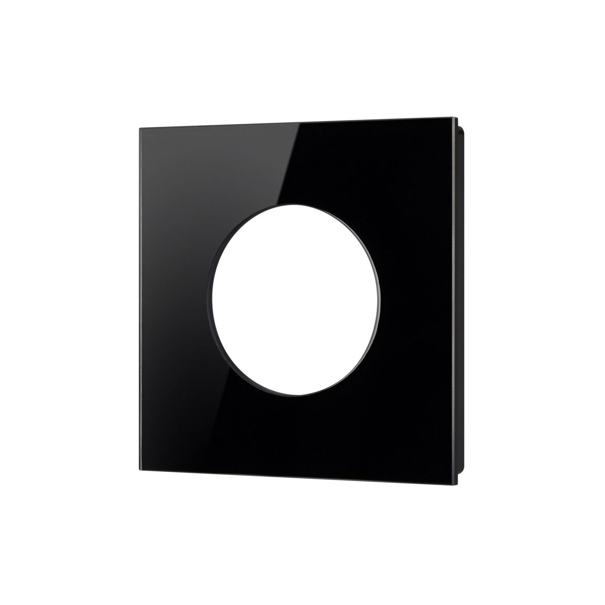 Рамка стеклянная на 1 пост Arlight FRM-GLARE-GC-1-BK 043833 в Санкт-Петербурге