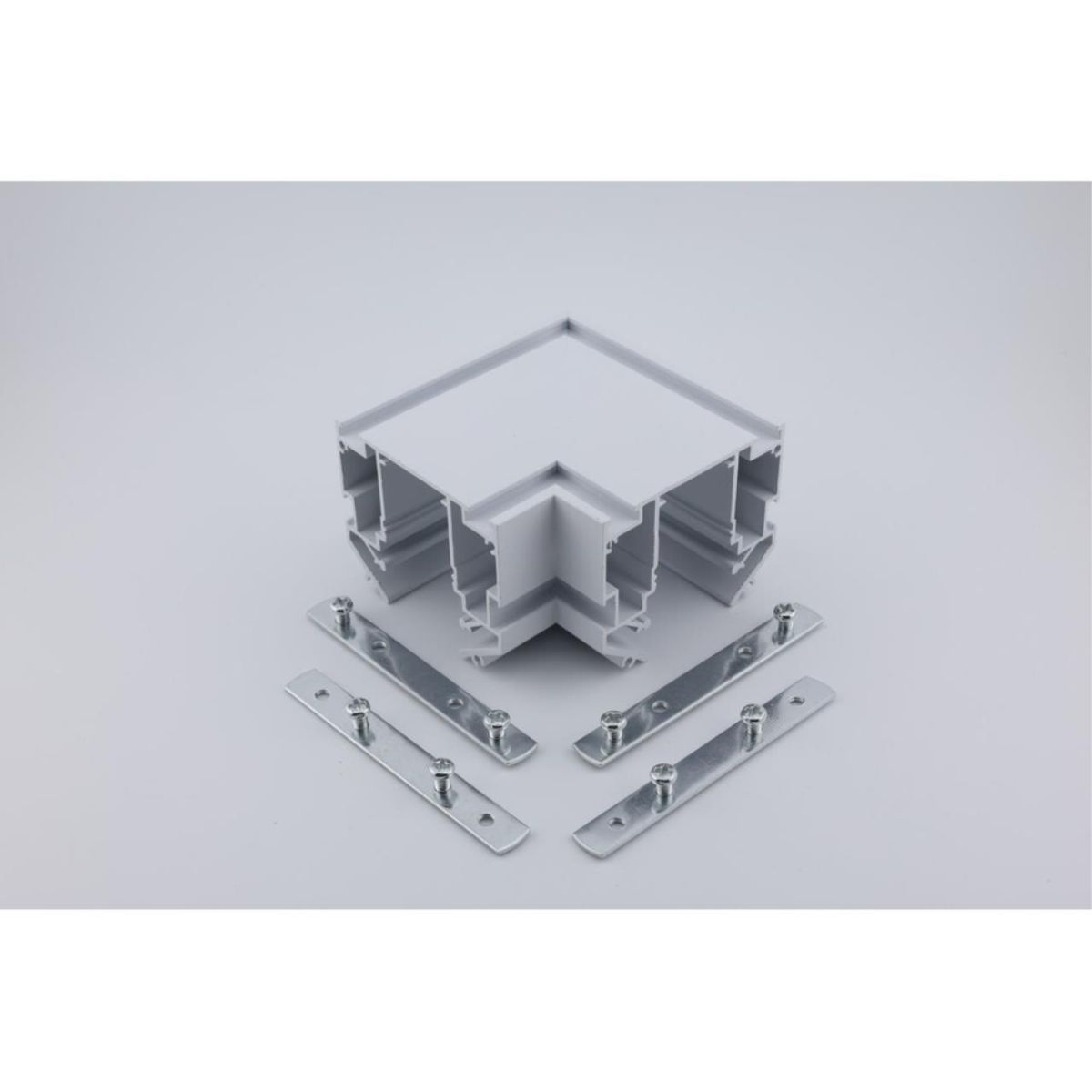 Соединитель для магнитного шинопровода угловой плоский для натяжного потолка Aployt Magnetic track 220 APL.0286.10.02 в Санкт-Петербурге