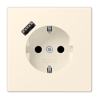 Розетка 2K+З USB Typ A Jung LC1520-18A245 в Санкт-Петербурге