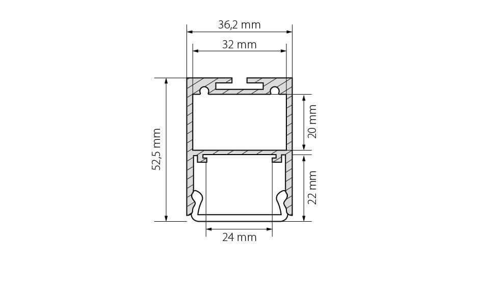 Профиль Arlight ARH-LINE-3750A-2000 ANOD 019615 в Санкт-Петербурге