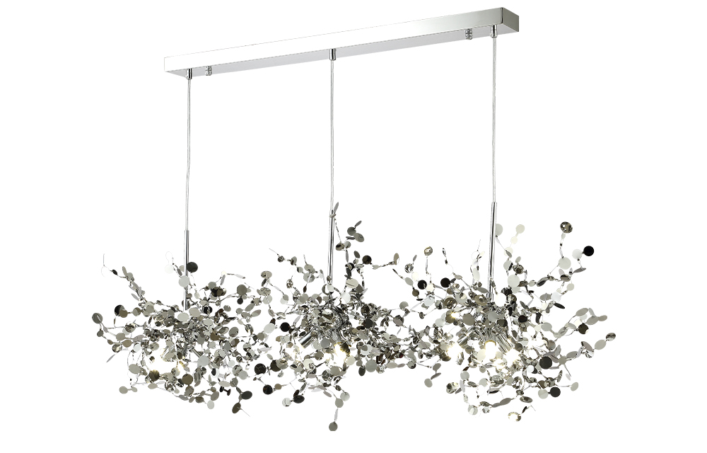 Подвесной светильник Crystal Lux GARDEN SP3х3 L1200 CHROME в Санкт-Петербурге