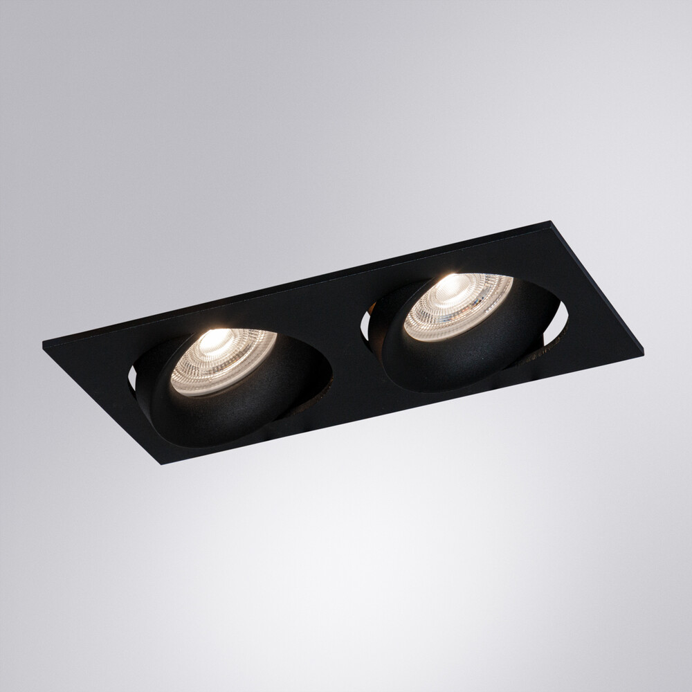 Встраиваемый светильник Arte Lamp Kant A9610PL-2BK в Санкт-Петербурге