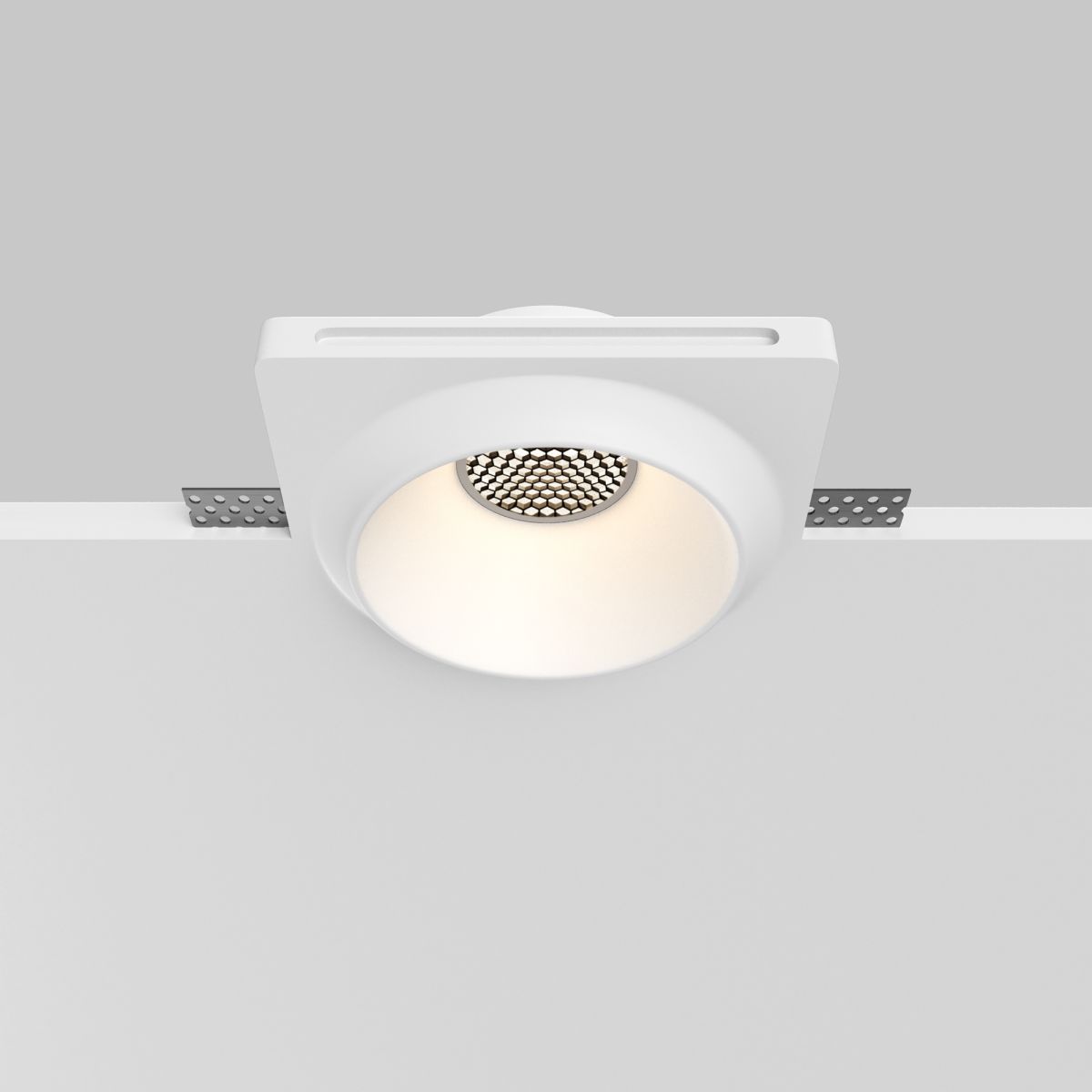 Встраиваемый светильник Maytoni Gyps Modern DL124-GU10-01-TRS-W в Санкт-Петербурге