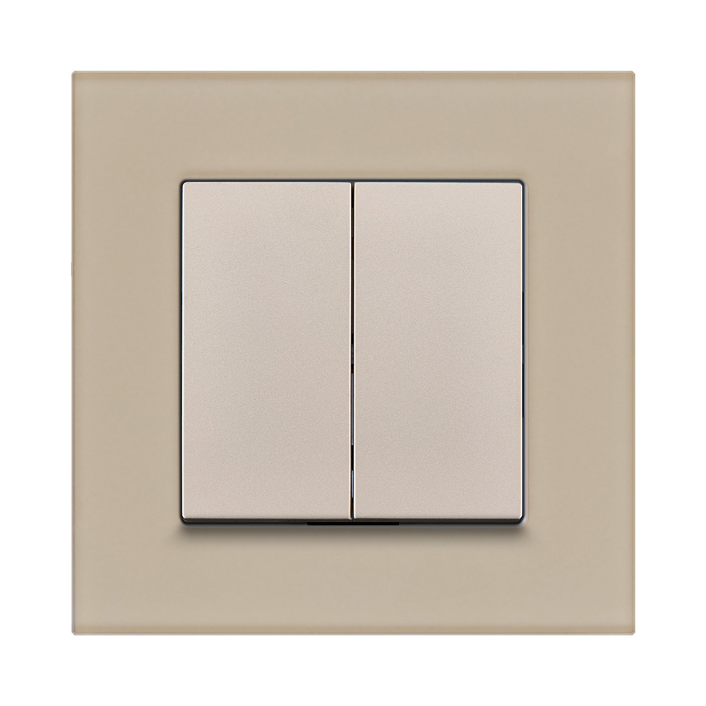 Рамка 1-постовая, стекло золотой Kollinger Reflex MG RM1GD в #REGION_NAME_DECLINE_PP#