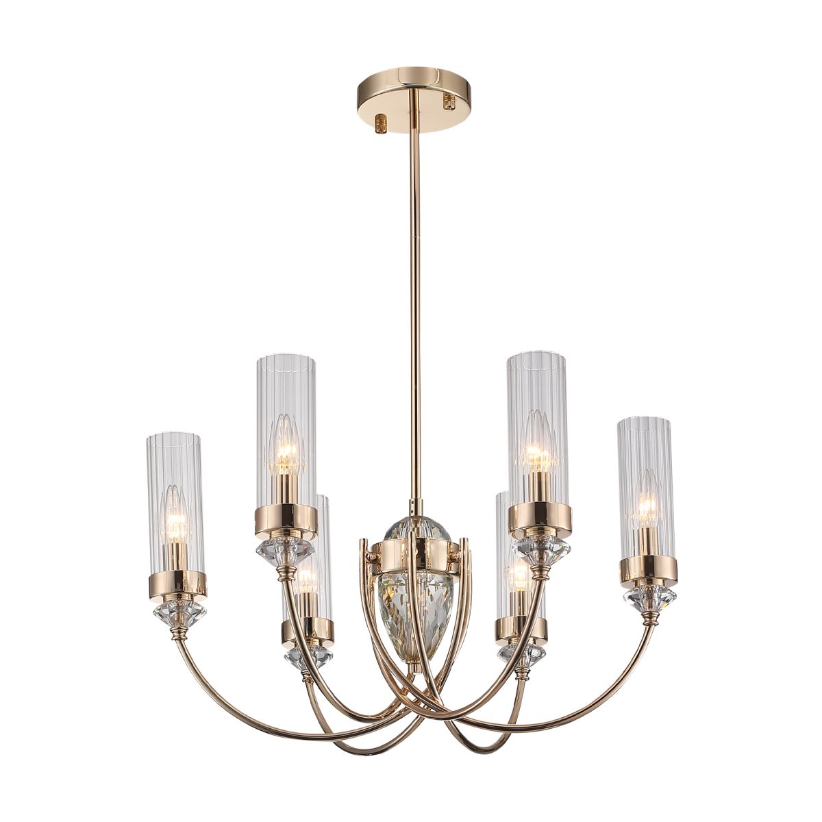Люстра на штанге ST Luce Элегра SL1402.203.06 в Санкт-Петербурге