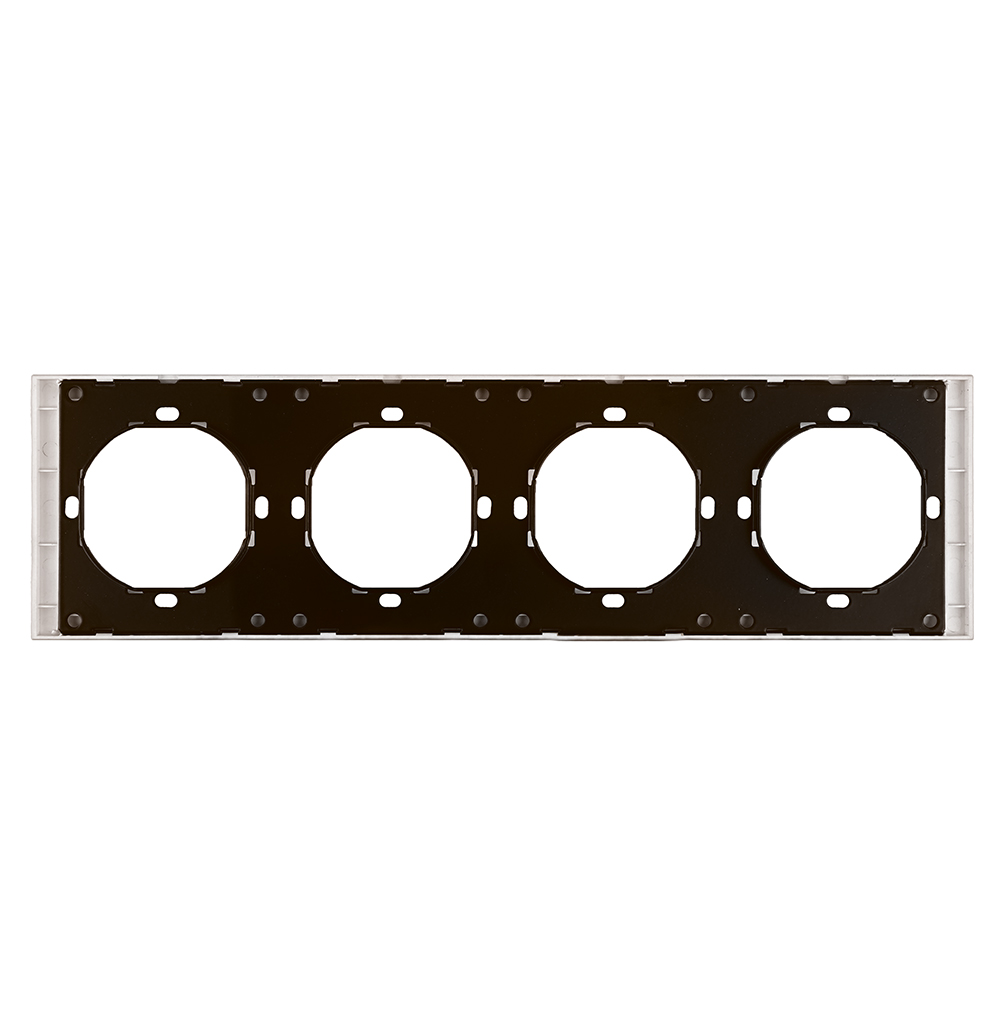 Рамка 4-местная Stekker Мия PFR00-3004-08 пудровый жемчуг 50489 в Санкт-Петербурге