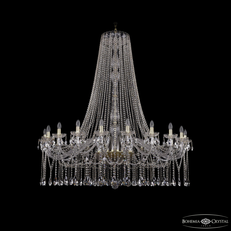 Подвесная люстра Bohemia Ivele Crystal 1413/20/530/h-159 G в Санкт-Петербурге