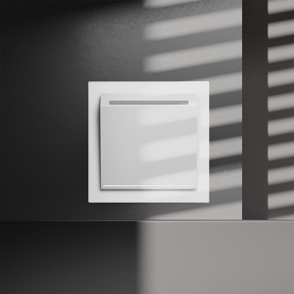 Выключатель встраиваемый Voltum S70 карточный 16А, (белый матовый) VLS010702 в #REGION_NAME_DECLINE_PP#