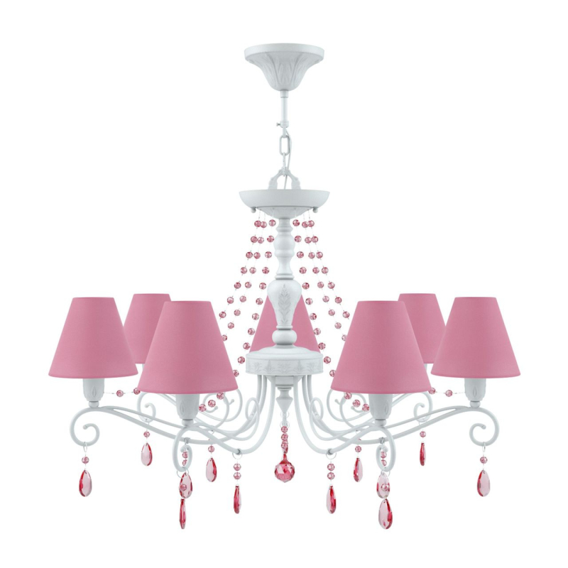 Подвесная люстра Lamp4you Provence E4-07-WM-LMP-O-27-CRL-E4-07-PK-DN в Санкт-Петербурге
