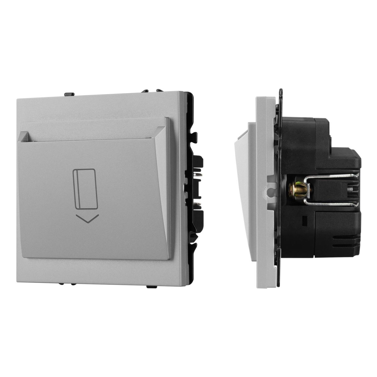 Выключатель карточный магнитный софт-тач никель Arlight SWT-CRD-SFPL-IS (250V, 25A) 064815 в Санкт-Петербурге