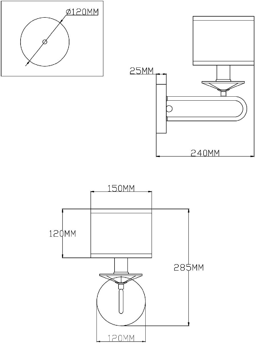 Бра Moderli Celestia V2630-1W в Санкт-Петербурге