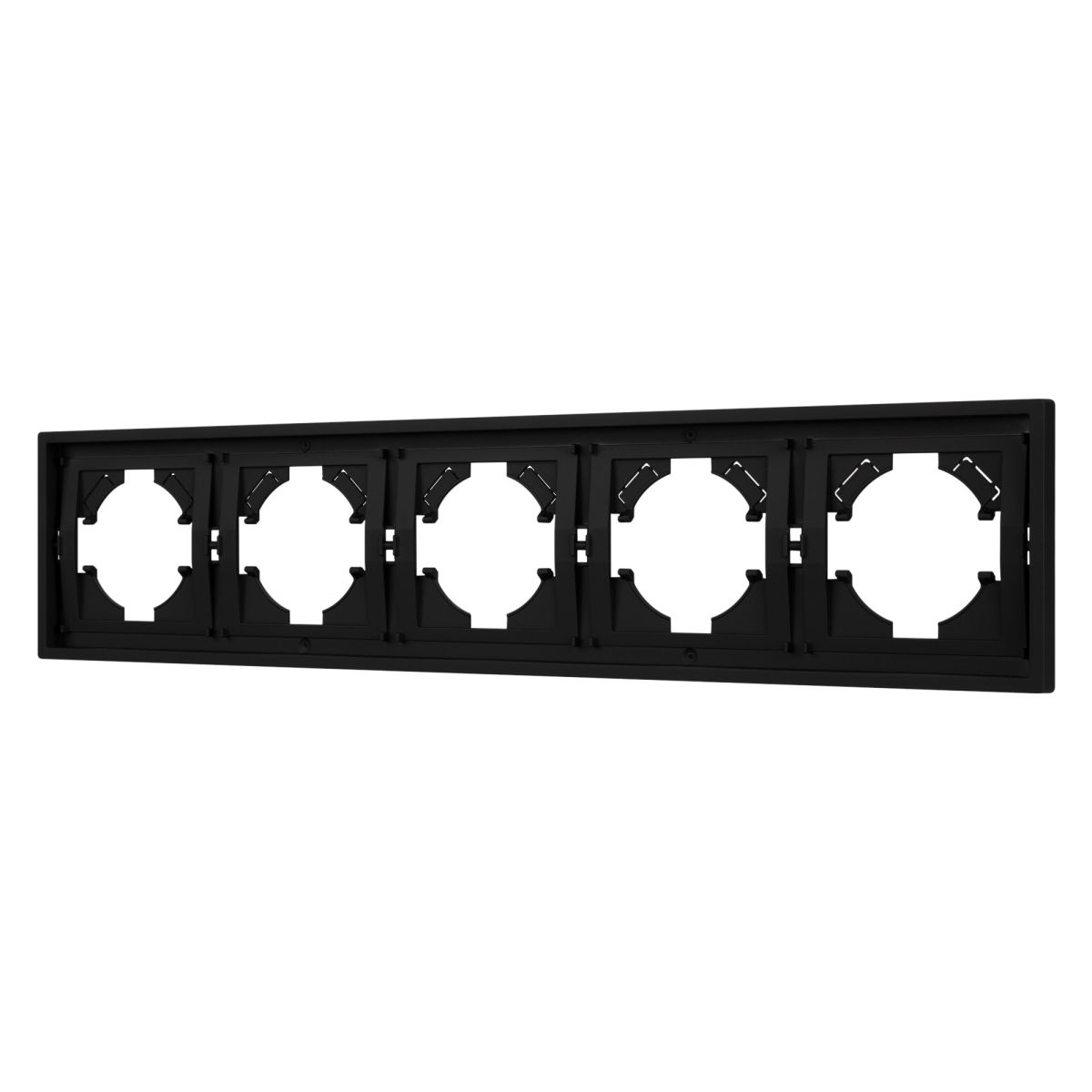 Рамка пластиковая на 5 постов Arlight FRM-TENDO-SFPL-5-BK 054657 в Санкт-Петербурге