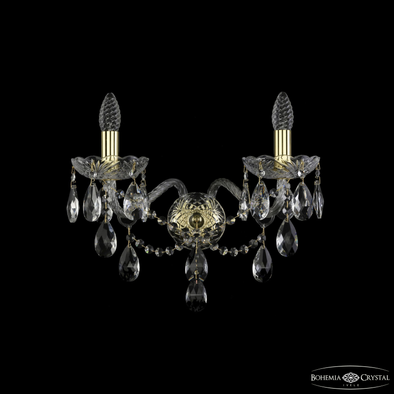 Бра Bohemia Ivele Crystal 1415B/2/200/XL G в Санкт-Петербурге