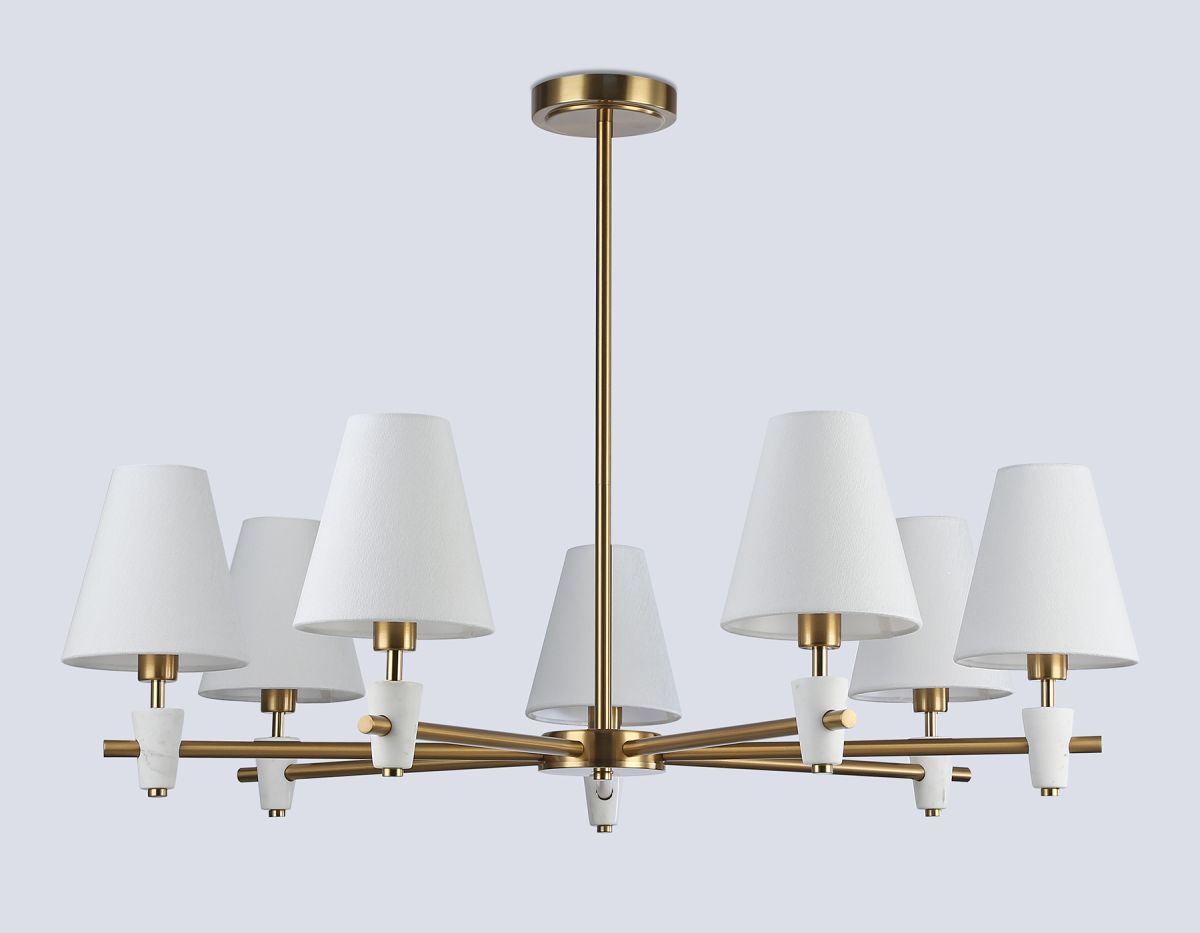 Люстра на штанге Ambrella Light High Light Ceramo Classic LH75045 в #REGION_NAME_DECLINE_PP#