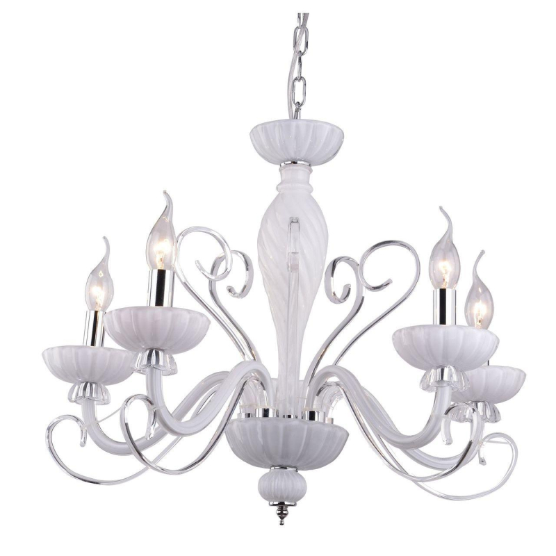 Подвесная люстра Arte Lamp Odetta A7195LM-5WH в Санкт-Петербурге