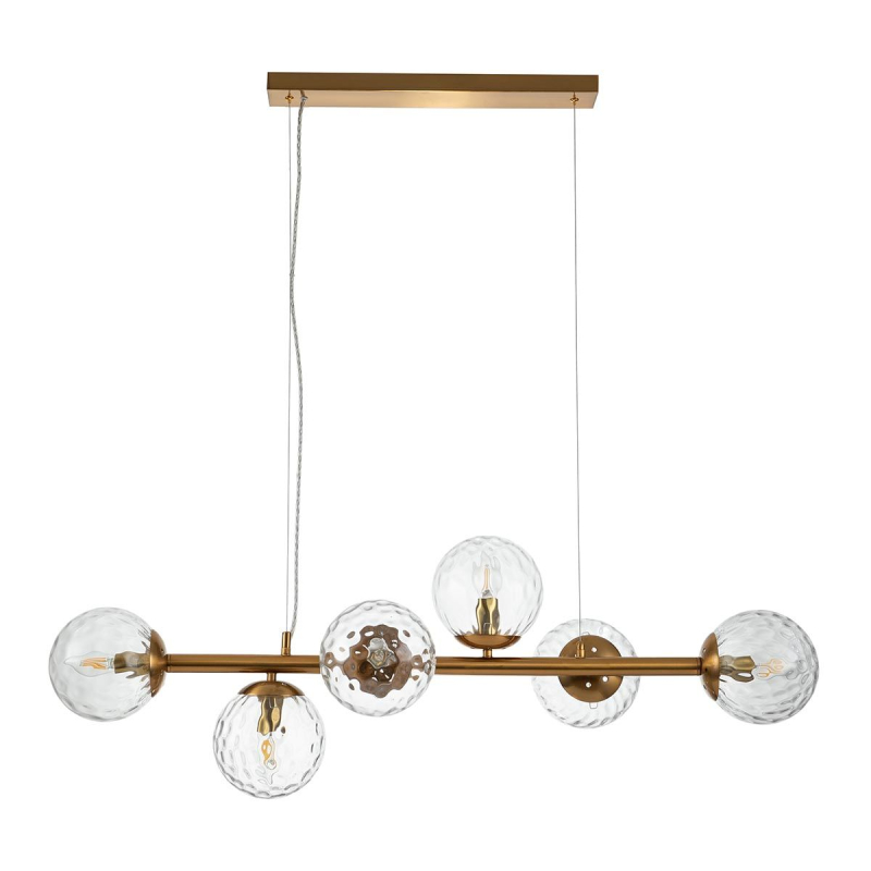 Подвесная люстра Indigo Cocoon 11008/6P Brass V000122 в Санкт-Петербурге