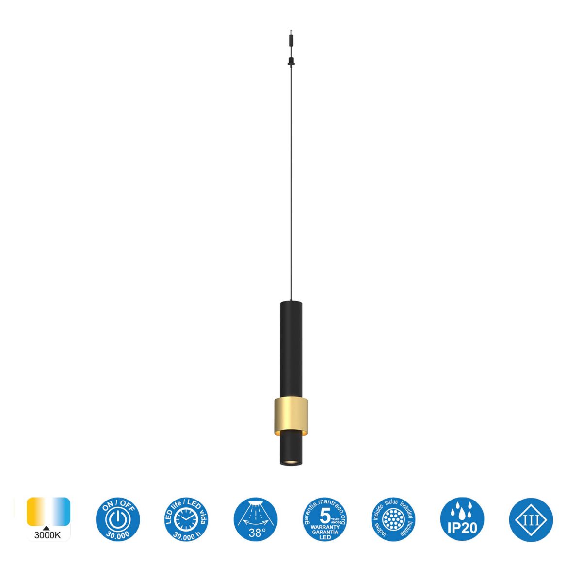 Подвесной модульный светильник без основания Mantra Clifton 9342 в Санкт-Петербурге
