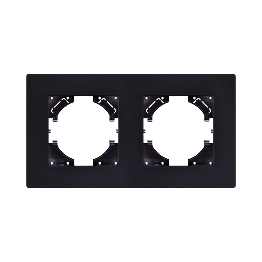 Рамка 2-постовая, черный Kollinger Aspekt AT2BK в #REGION_NAME_DECLINE_PP#