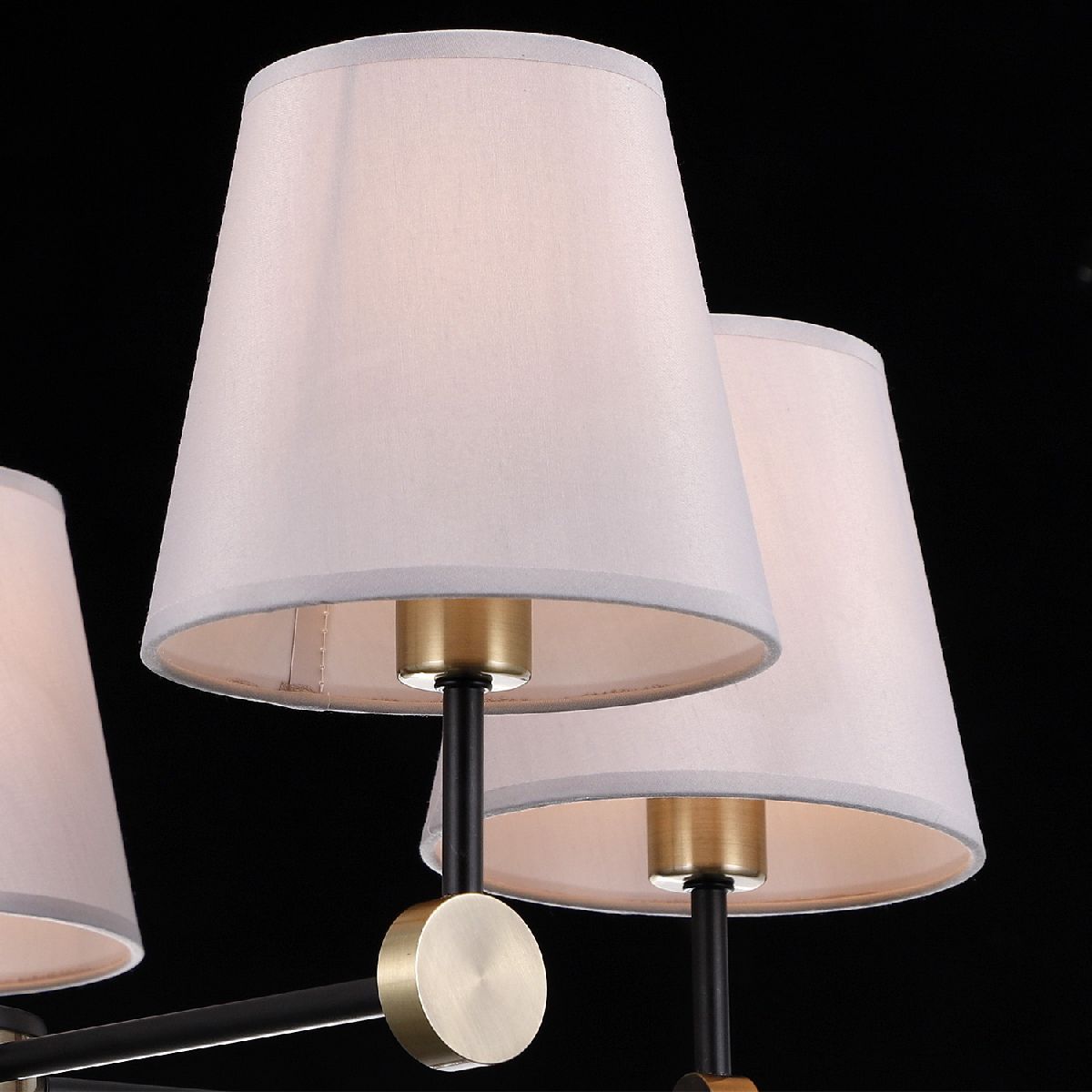 Люстра на штанге Illumico IL0394-5CSQ-24 BK AB CASTOR в Санкт-Петербурге