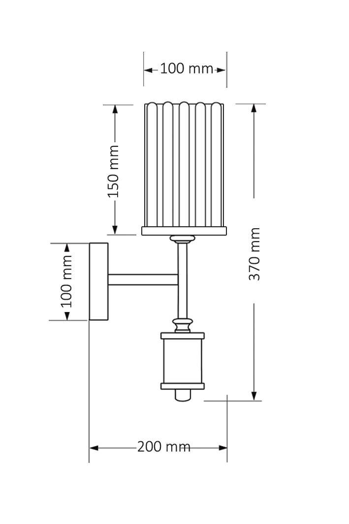 Бра Kutek Mood Artu Ryfel ART-K-1 (N) R в #REGION_NAME_DECLINE_PP#