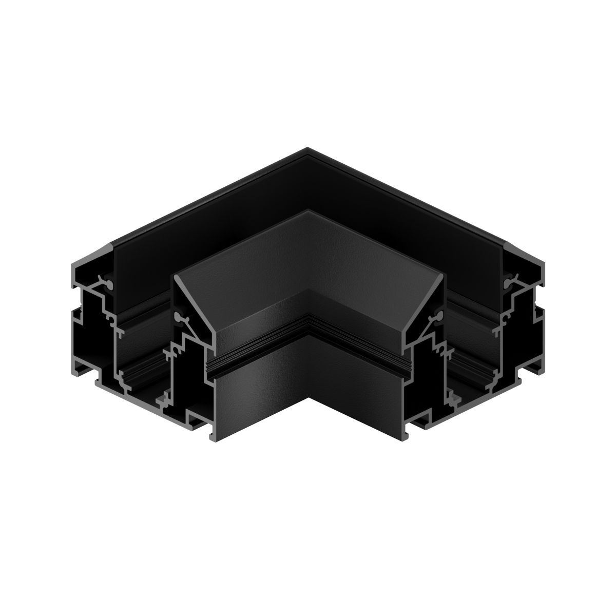 Коннектор угловой внутренний для шинопровода под натяжной потолок Hesby Lighting ElDeko HSBL_0187 в Санкт-Петербурге