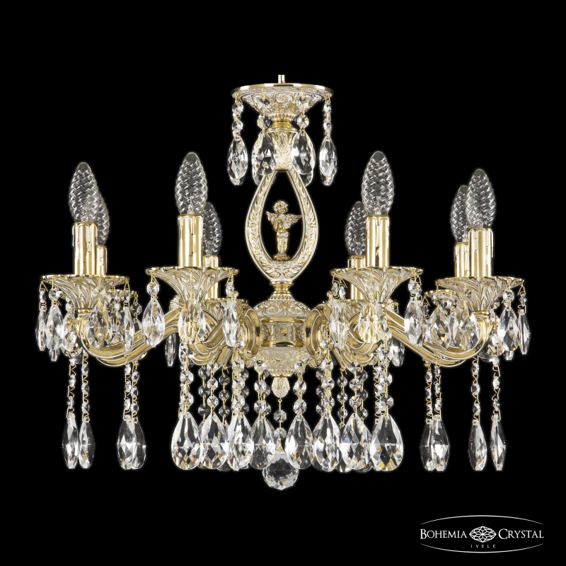 Подвесная люстра Bohemia Ivele Crystal Verona 72402/8/175 A GW FA10S в Санкт-Петербурге