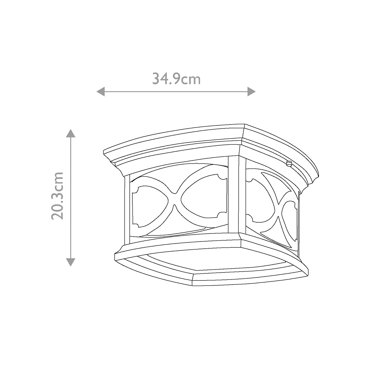 Уличный потолочный светильник Kichler KL-FRANCEASI-F в Санкт-Петербурге