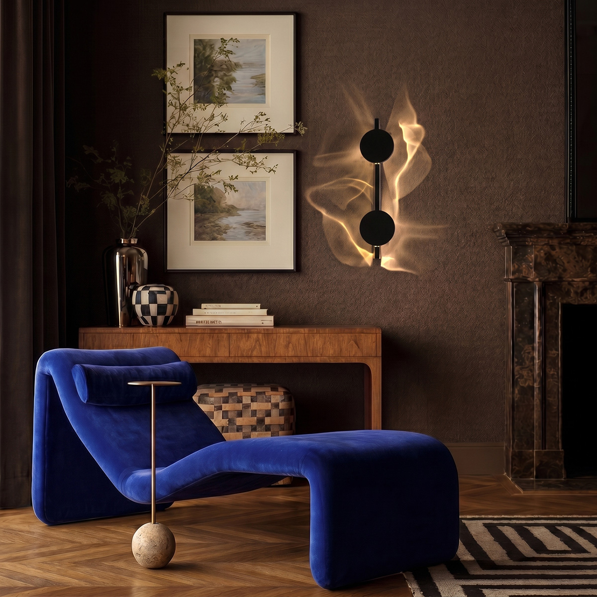 Настенный светильник Loft IT Flame 10452W Black sand в #REGION_NAME_DECLINE_PP#