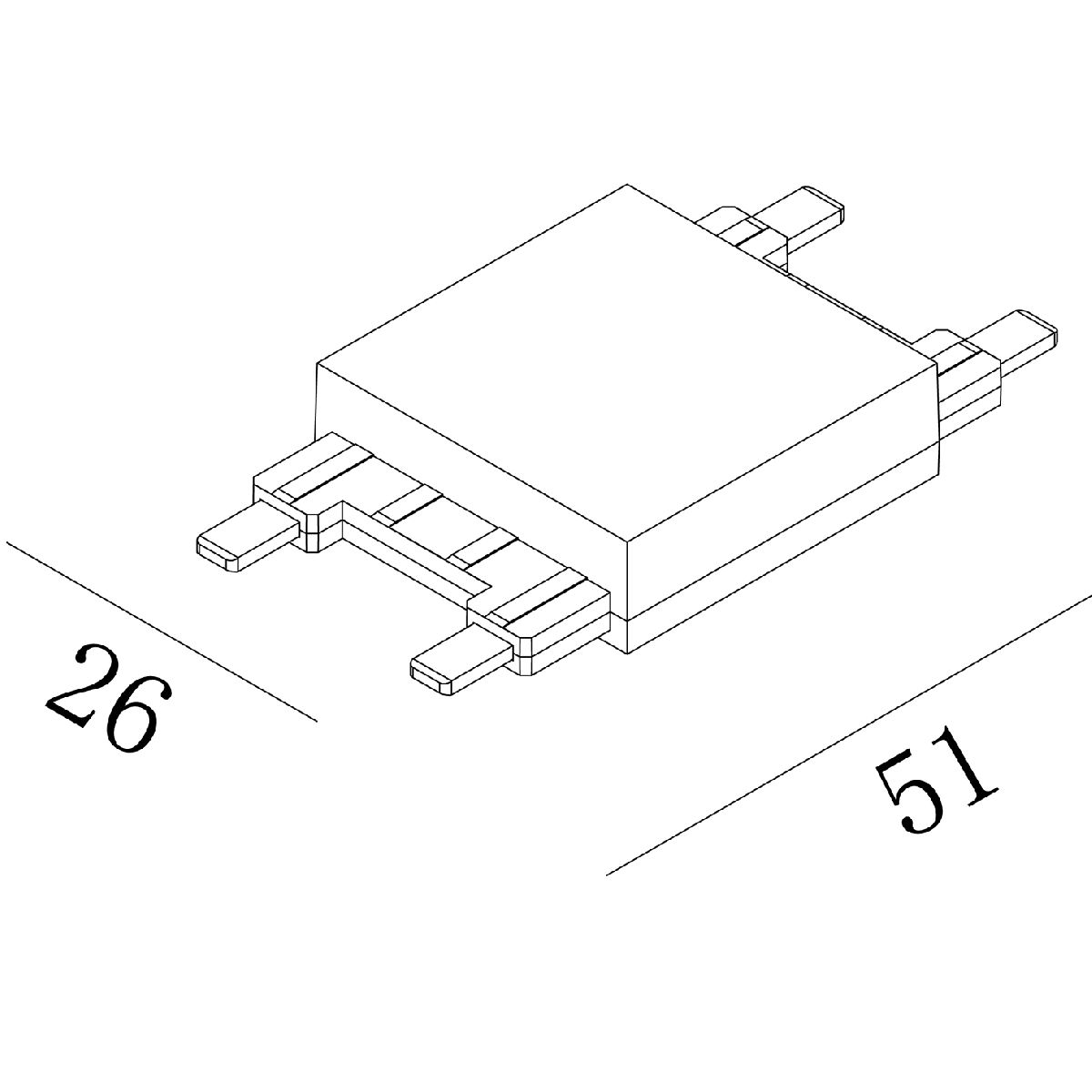 Коннектор SWG PRO CN-SLIM-WH-I 022067 в Санкт-Петербурге