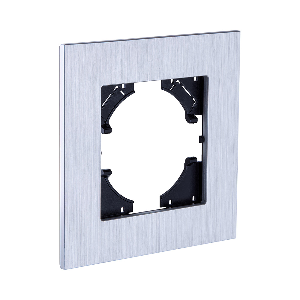 Рамка 1-постовая, серебро Kollinger Reflex AL RA1SR в #REGION_NAME_DECLINE_PP#