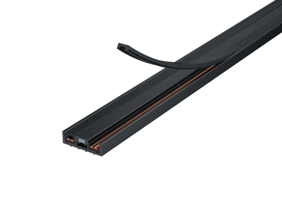 Заглушка для шинопровода Luminotti Easyslim L.400.1.BK в Санкт-Петербурге