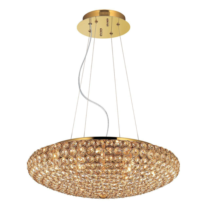 Подвесной светильник Ideal Lux King SP7 Oro 087986 в Санкт-Петербурге