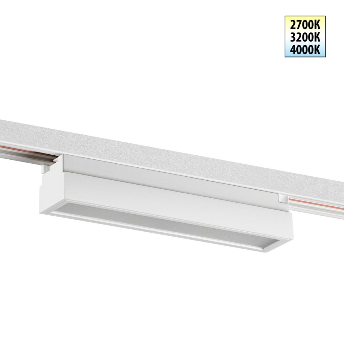 Трековый однофазный двухжильный светильник с переключателем цветовой температуры Novotech Port Iter 359785 в Санкт-Петербурге